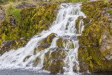 Waterfall - Westfjords, Iceland. 