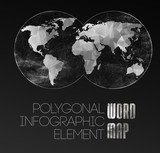 World Map and typography 
