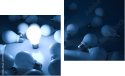 Zweiteiliges Leinwandbild - Diptychon