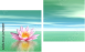 Zweiteiliges Leinwandbild - Diptychon