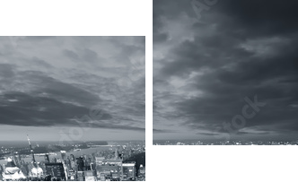 New York - Zweiteiliges Leinwandbild, Diptychon