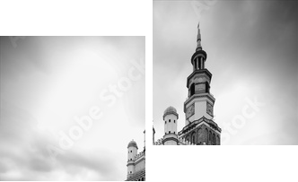 old town hall in Poznan - Zweiteiliges Leinwandbild, Diptychon