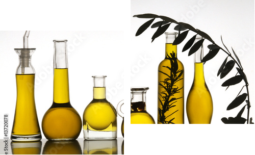 Olio di oliva - Zweiteiliges Leinwandbild, Diptychon