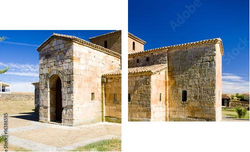 San Pedro de la Nave, El Campillo, Castile and Leon, Spain - Zweiteiliges Leinwandbild, Diptychon