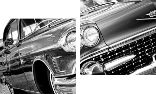 Classic Automobile - Zweiteiliges Leinwandbild, Diptychon