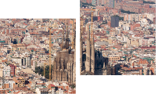 Sagrada Familia - Zweiteiliges Leinwandbild, Diptychon