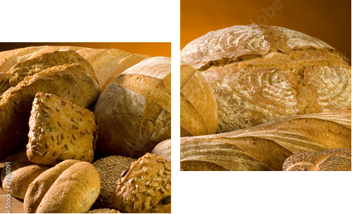bread - Zweiteiliges Leinwandbild, Diptychon