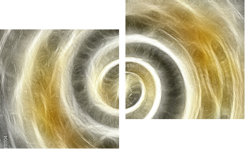 Disipuci - Zweiteiliges Leinwandbild, Diptychon
