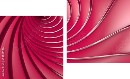 helix - Zweiteiliges Leinwandbild, Diptychon