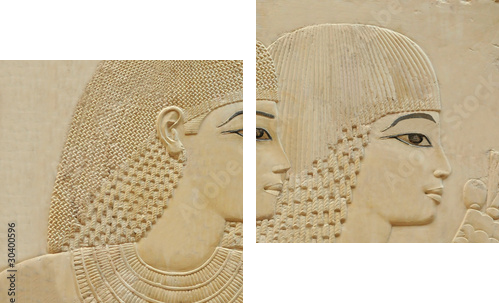 Beautiful young couple - Zweiteiliges Leinwandbild, Diptychon