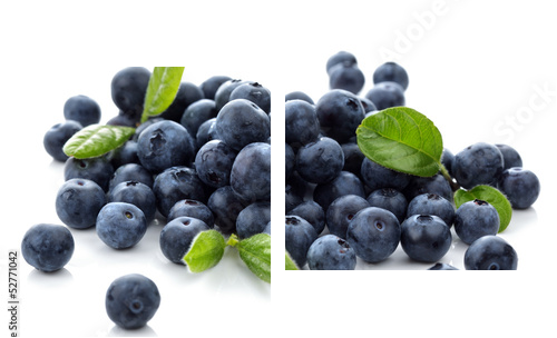 Blueberry - Zweiteiliges Leinwandbild, Diptychon