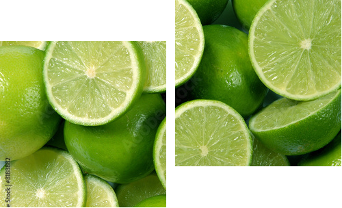 LimÃ£o - Zweiteiliges Leinwandbild, Diptychon