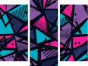 Dreiteiliges Leinwandbild - Triptychon
