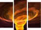 Dreiteiliges Leinwandbild - Triptychon