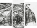 Dreiteiliges Leinwandbild - Triptychon