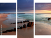 Dreiteiliges Leinwandbild - Triptychon