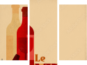 Dreiteiliges Leinwandbild - Triptychon