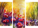 Dreiteiliges Leinwandbild - Triptychon