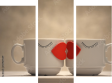 Dreiteiliges Leinwandbild - Triptychon