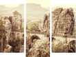 Dreiteiliges Leinwandbild - Triptychon