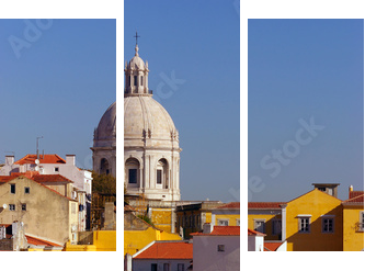Lisbon View - Dreiteiliges Leinwandbild, Triptychon