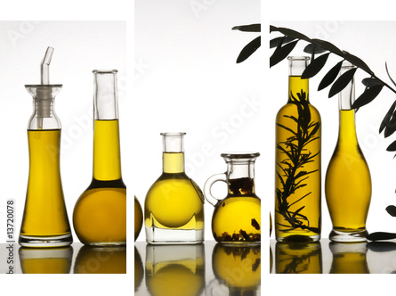 Olio di oliva - Dreiteiliges Leinwandbild, Triptychon
