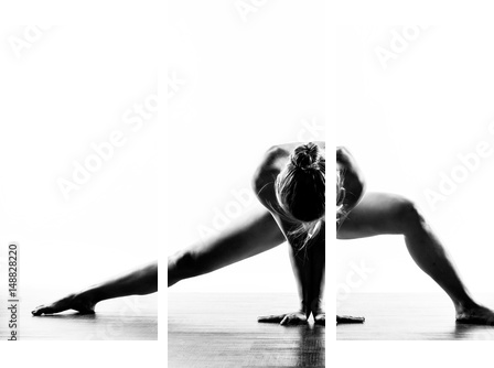 keep balance - Dreiteiliges Leinwandbild, Triptychon