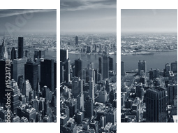 New York panorama - Dreiteiliges Leinwandbild, Triptychon