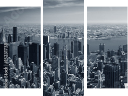 Panorama Nowego Jorku
 - Dreiteiliges Leinwandbild, Triptychon