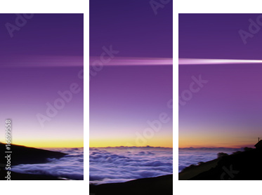 beacon - Dreiteiliges Leinwandbild, Triptychon