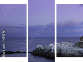 Portland Head Light - Dreiteiliges Leinwandbild, Triptychon
