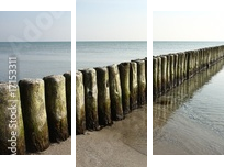 Fernweh - Dreiteiliges Leinwandbild, Triptychon