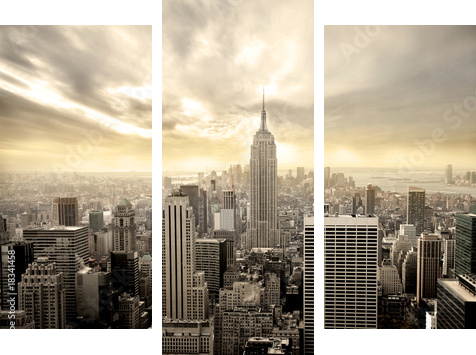 manhattan - Dreiteiliges Leinwandbild, Triptychon