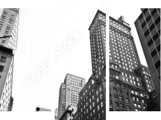 Nowy Jork: czas w wielkim mieście
 - Dreiteiliges Leinwandbild, Triptychon