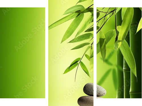 Spa still life - Dreiteiliges Leinwandbild, Triptychon
