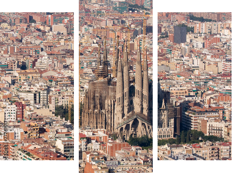 Sagrada Familia - Dreiteiliges Leinwandbild, Triptychon