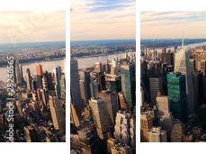 Manhattan - Dreiteiliges Leinwandbild, Triptychon