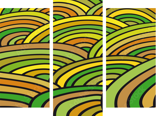 sfondo astratto - Dreiteiliges Leinwandbild, Triptychon