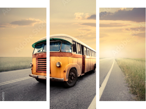 Van - Dreiteiliges Leinwandbild, Triptychon