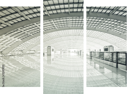 modern hall - Dreiteiliges Leinwandbild, Triptychon