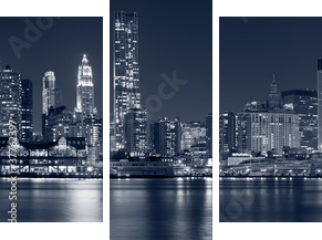 magnetyczny Manhattan, Nowy Jork
 - Dreiteiliges Leinwandbild, Triptychon