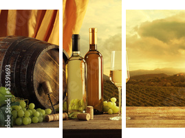 Wine - Dreiteiliges Leinwandbild, Triptychon