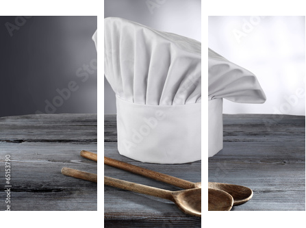 cook  - Dreiteiliges Leinwandbild, Triptychon