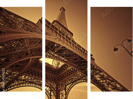 Paris - Dreiteiliges Leinwandbild, Triptychon