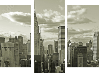 finance capital - Dreiteiliges Leinwandbild, Triptychon