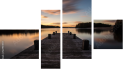 Vierteiliges Leinwandbild - Viertychon