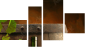Vierteiliges Leinwandbild - Viertychon