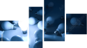 Vierteiliges Leinwandbild - Viertychon