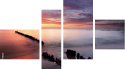 Vierteiliges Leinwandbild - Viertychon