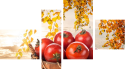 Vierteiliges Leinwandbild - Viertychon